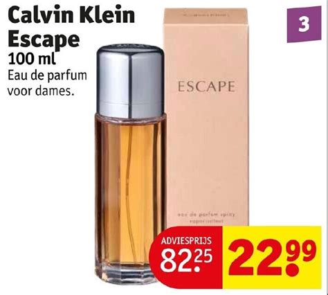 escape calvin klein kruidvat|calvin klein escape scent.